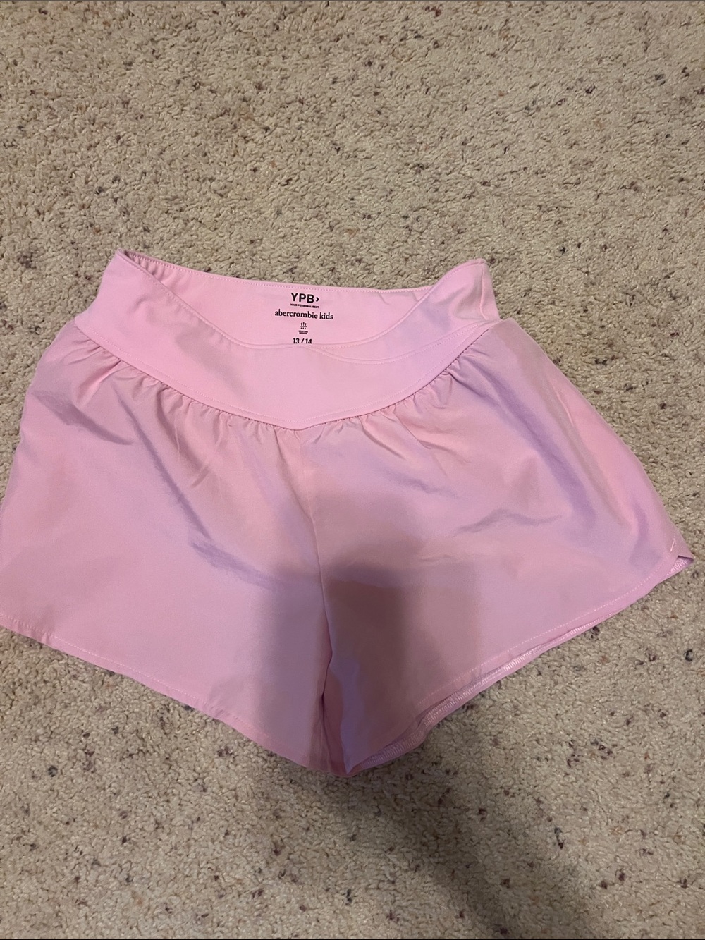 abercrombie kids Pink Athletic Shorts